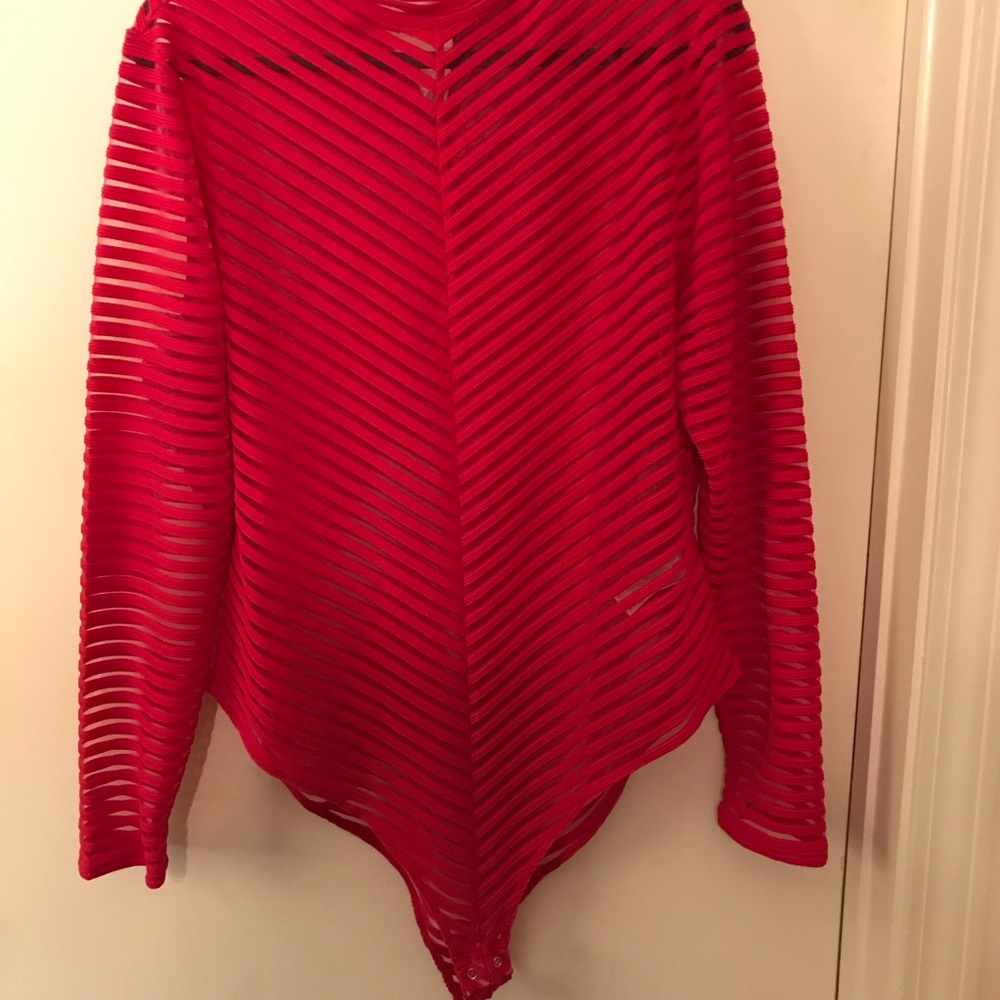 Forever 21 Fuchsia 2x  Bodysuit